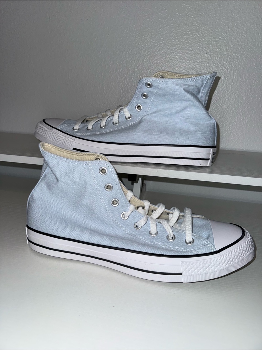 Converse Light Blue High Top Canvas Sneakers - Size 11M, 13W - BRAND NEW - Picture 4 of 16